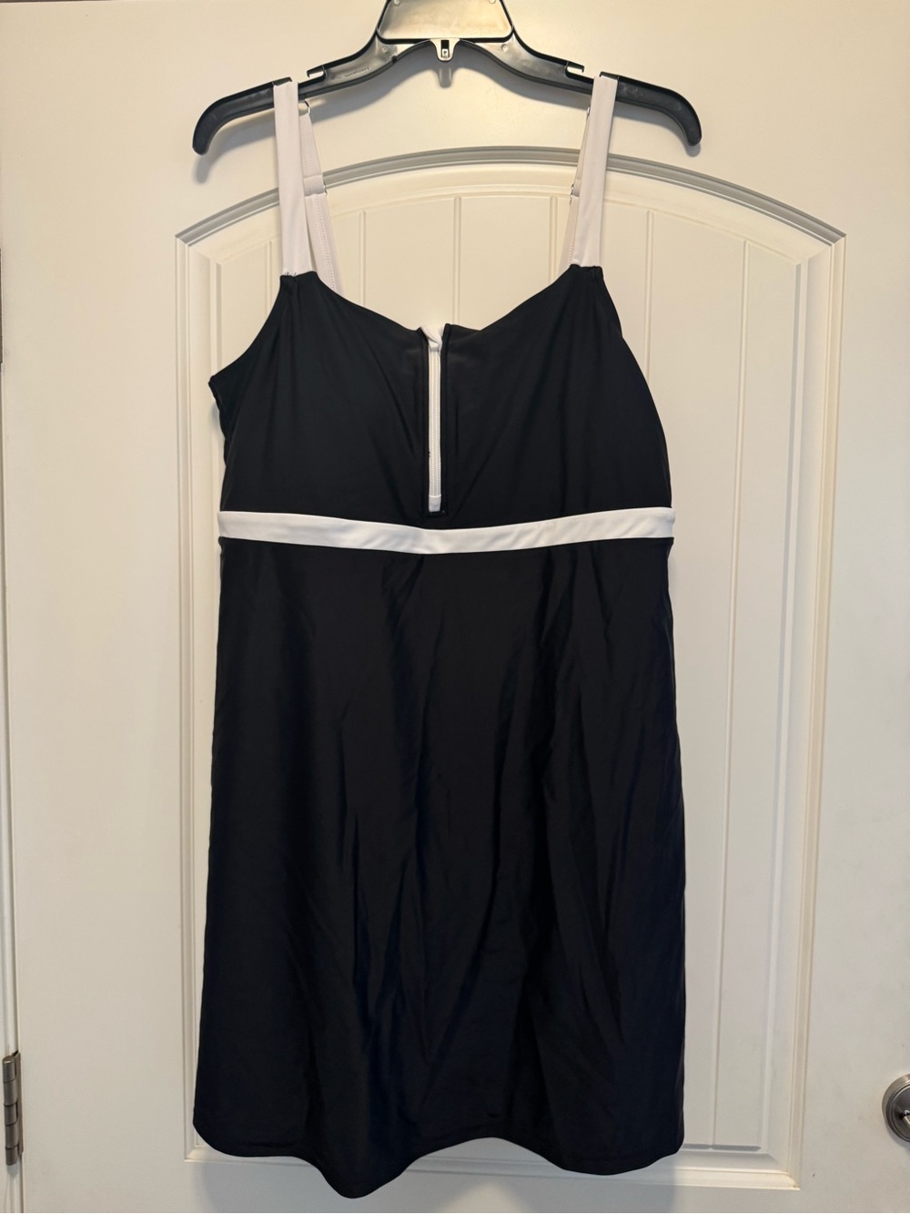 Lands' End black bathing suit dress